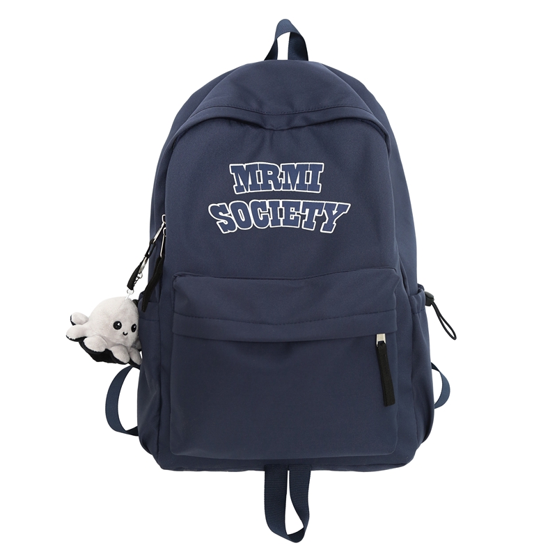 

Travel Нейлоновый рюкзак Regular Unisex черный/красный/белый/темно-синий/голубой, Dark Blue+Reversible Octopus Charm