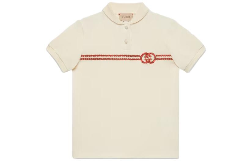 

Детская футболка Gucci, кремовый