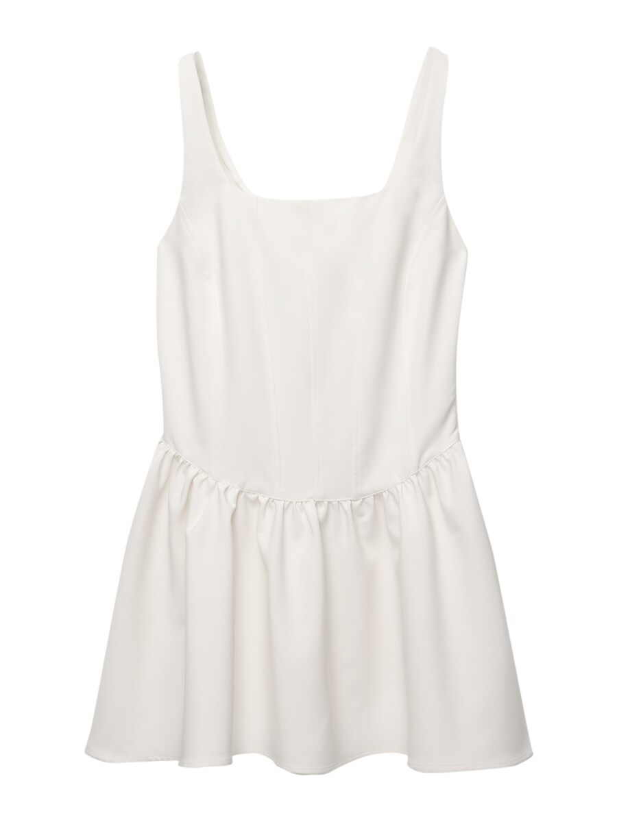

Платье Pull&Bear, белый