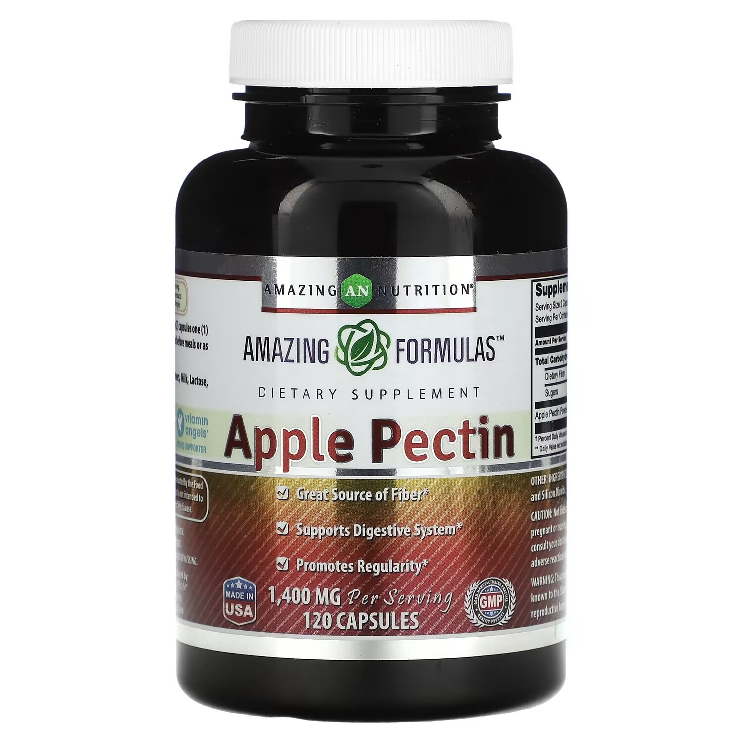 

Добавка Apple Pectin Amazing Nutrition 1400 мг