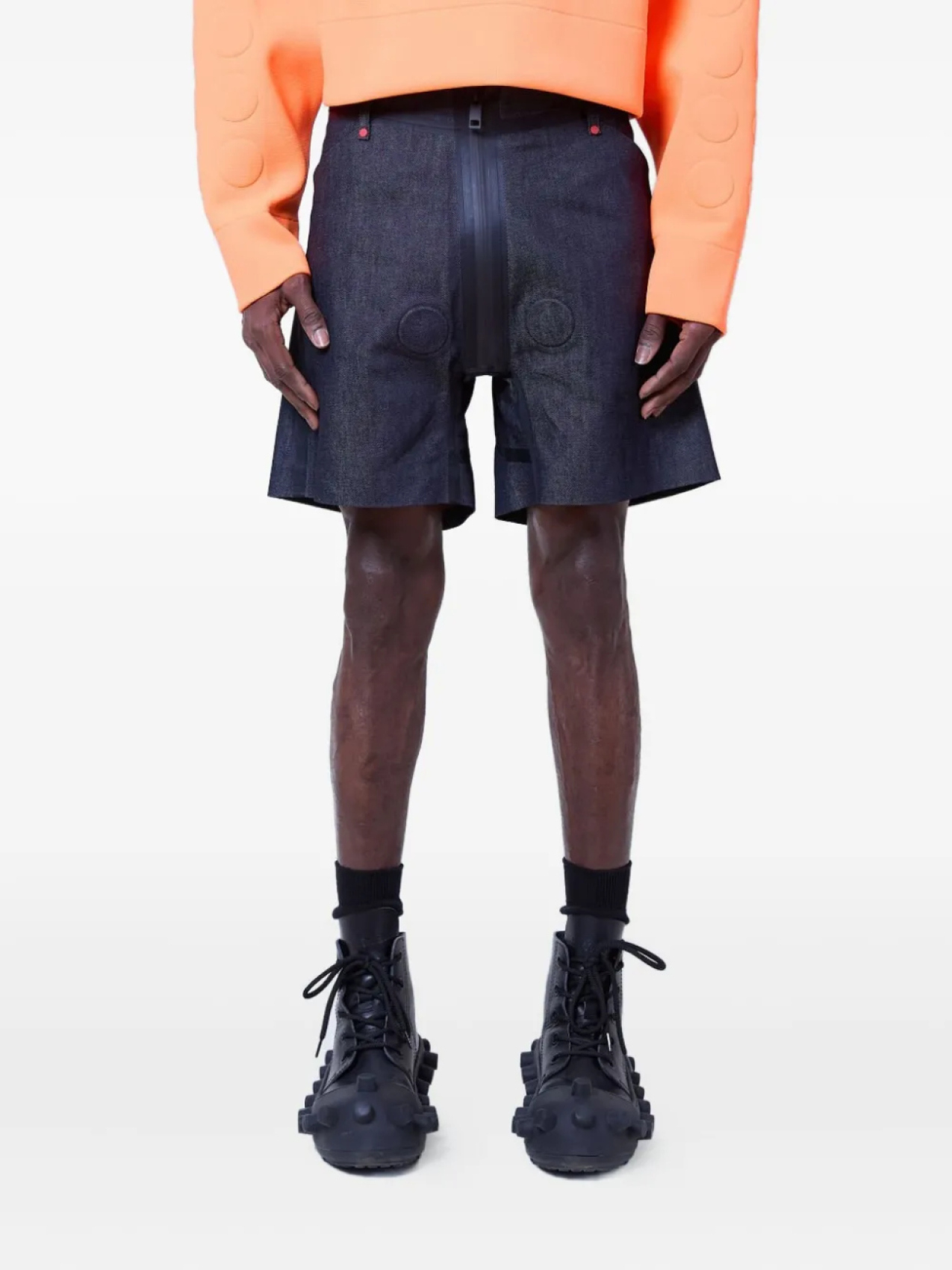 

Walter Van Beirendonck шорты с логотипом из коллаборации с G-Star, синий