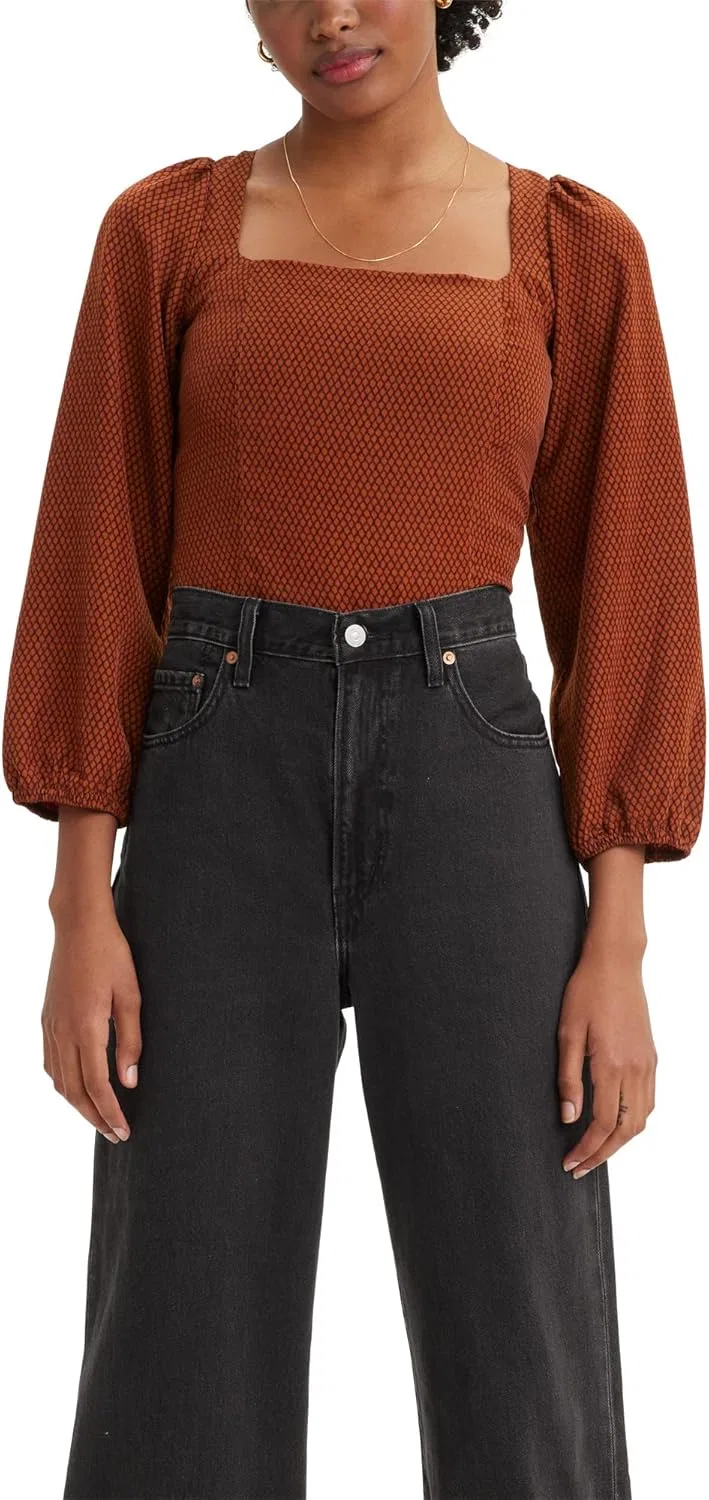 Блуза Finn, Levi's, цвет Isabel Floral Caviar — фото 3