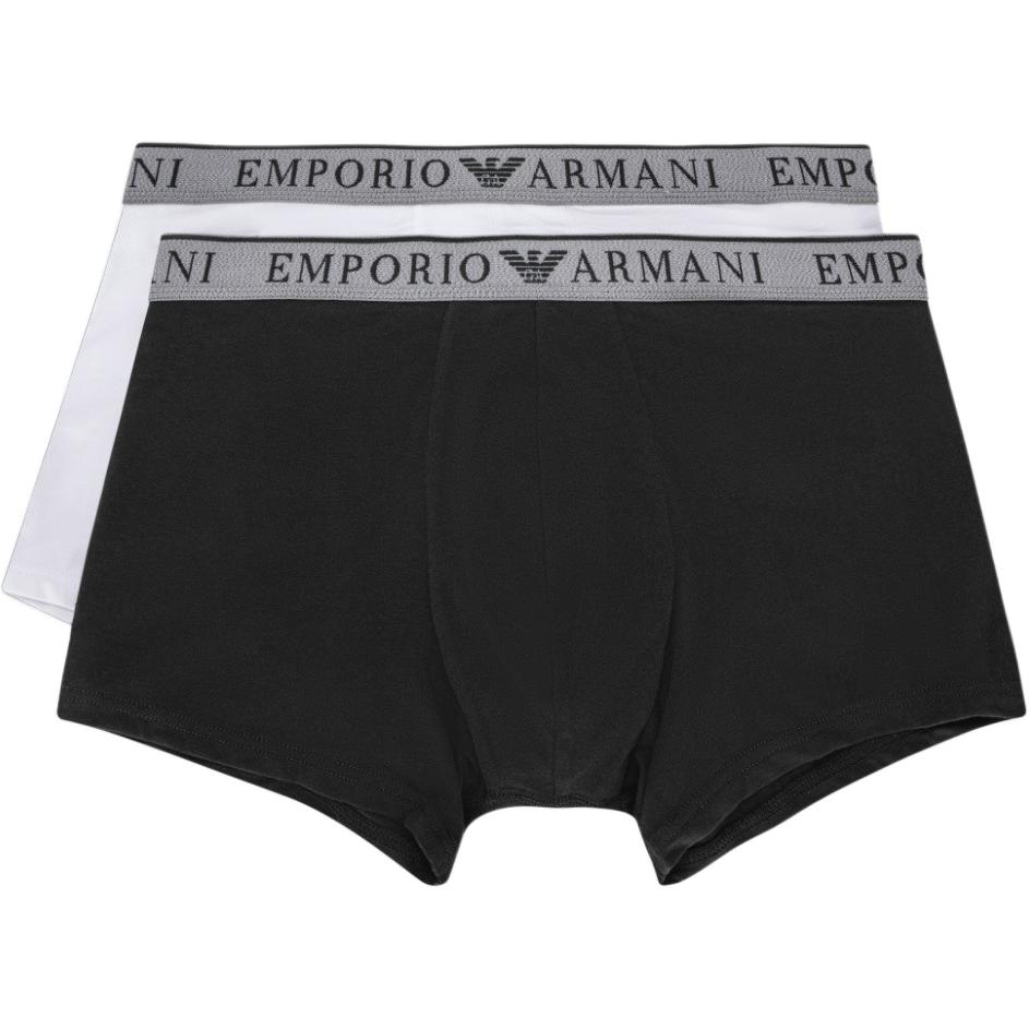 

Футболка мужская EMPORIO ARMANI 2 шт, черный+белый