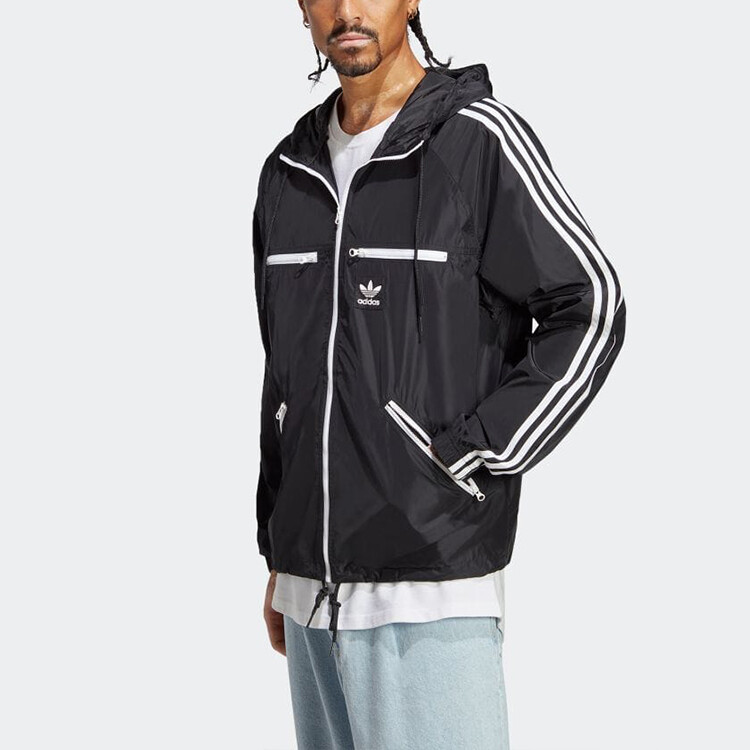 Ветровка Adidas Adi Color Classics, черный — фото 2