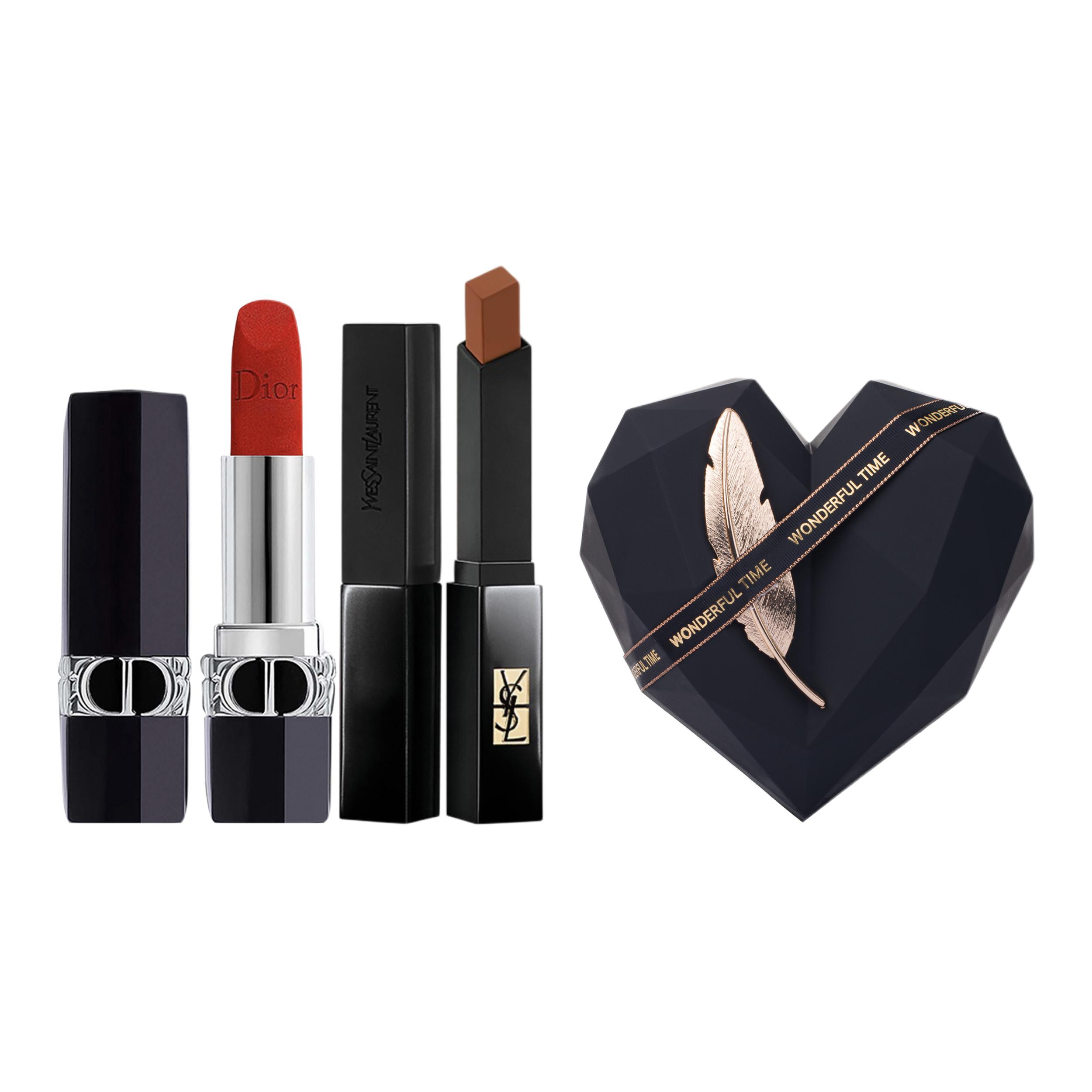 

DIOR Набор одежды vivid blue gold obsidian heart box велюр натуральный долговечный 3 шт, подарок для девушки