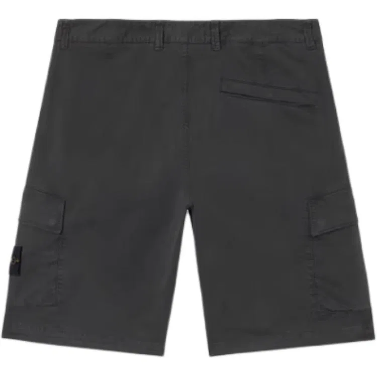 Шорты карго Compass Patch STONE ISLAND, Black — фото 3