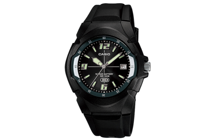 

CASIO Часы Men YOUTH 41.5mm Black Watch MW-600F-1A, Black Dial