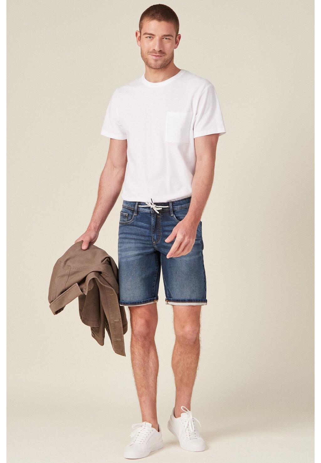 

Джинсовые шорты Mit Ultra-Stretch BONOBO Jeans, темно-синий