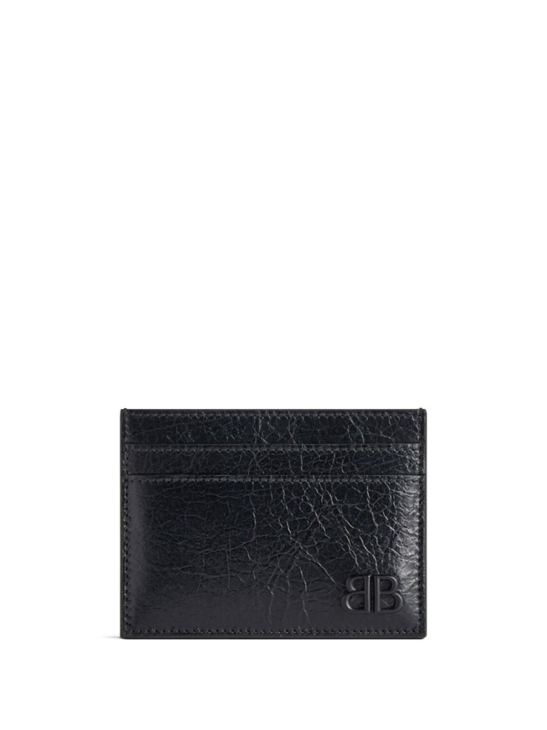 

Balenciaga кожаный картхолдер Monaco, черный