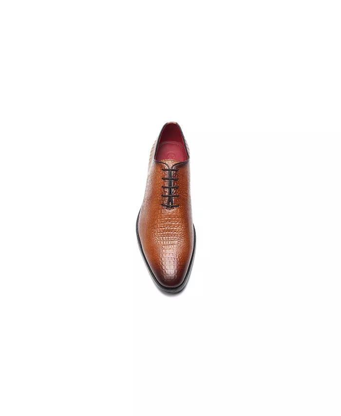 Мужские туфли Pedro Wholecut Oxford Carlos by Carlos Santana, коричневый/бежевый — фото 3