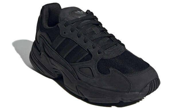 Кроссовки оригиналы falcon Adidas, черный — фото 3