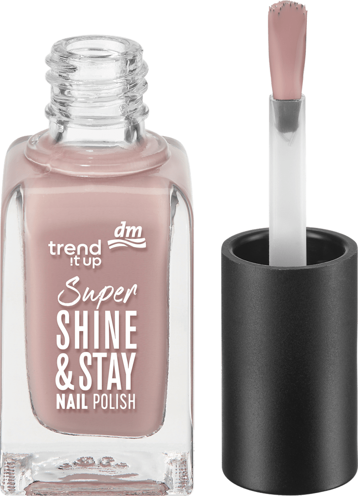 

Лак для ногтей trend !t up Nagellack Super Shine & Stay 766 Bare Beige, 8 ml