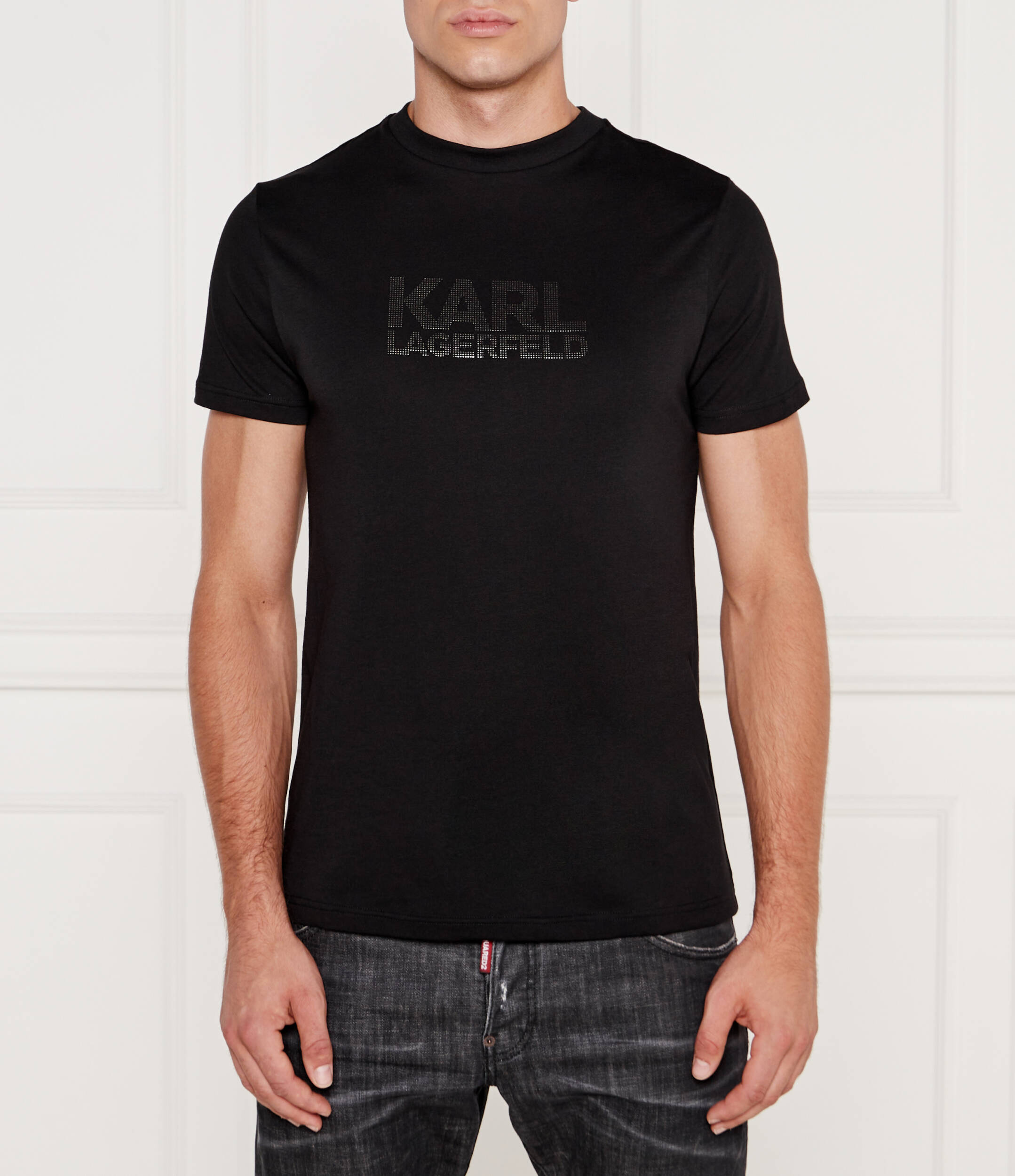 

Футболка Karl Lagerfeld Regular Fit, черный