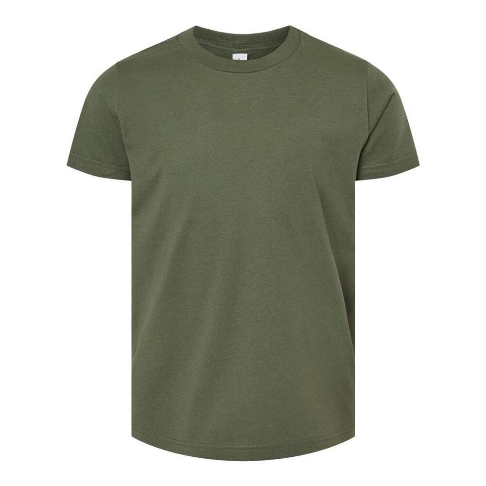 

Молодежная трикотажная футболка Bella + Canvas Bella+Canvas, цвет Military Green