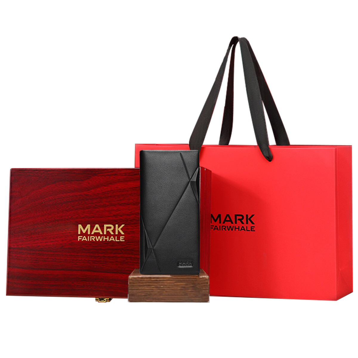 

Mark Fairwhale FAIRWHALE Мужской кошелек, Черный
