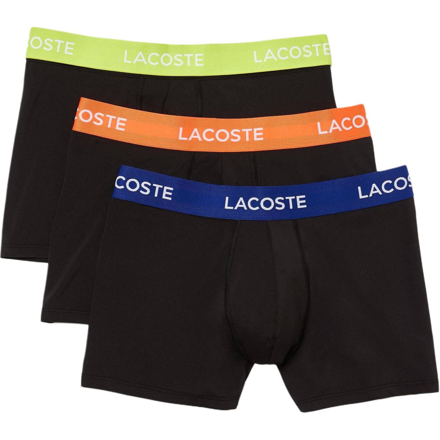 

LACOSTE Мужские трусы 3 штуки черные