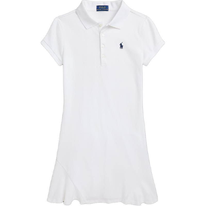 

Детское платье SS24 Белое Kids' Polo Ralph Lauren