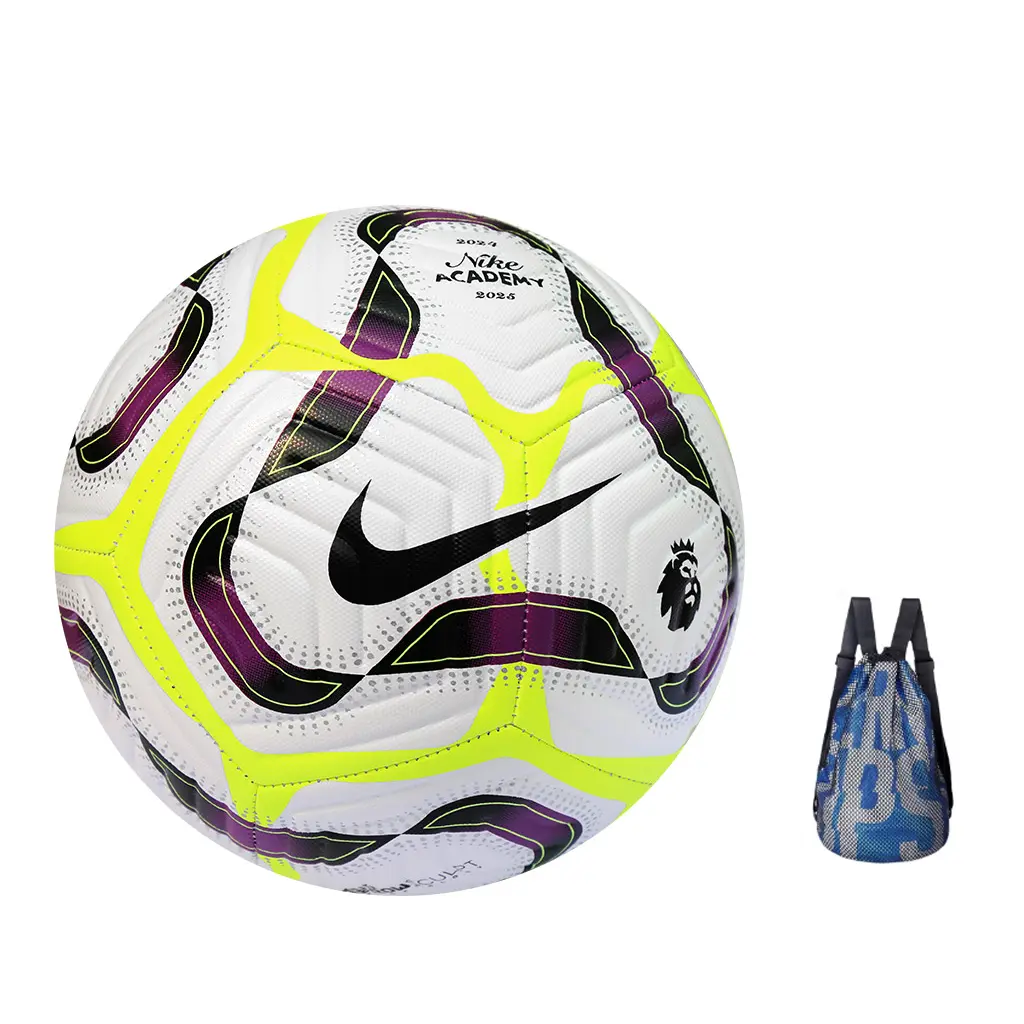 

Nike Футбольный мяч размер 5 синтетическая кожа машинная строчка унисекс белый желтый