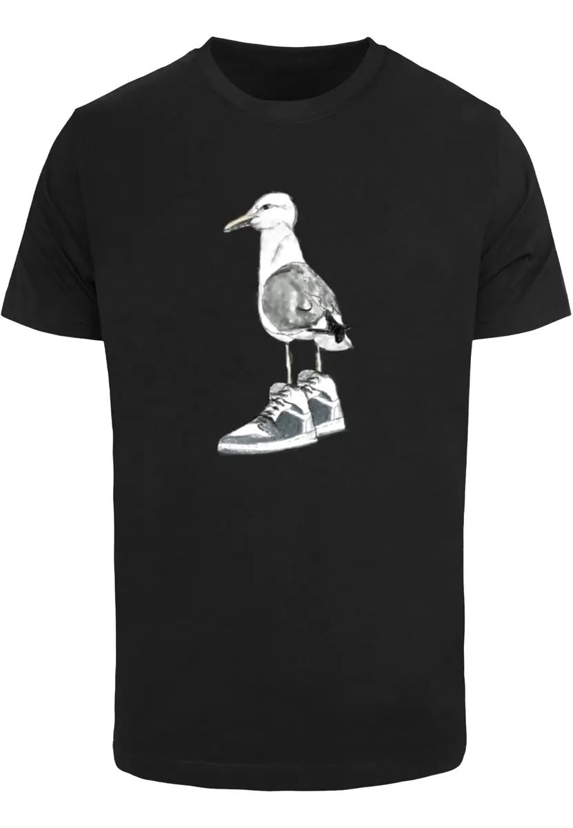 

Футболка Mister Tee "Mister Tee Мужская футболка с кроссовками Seagull" Mistertee, черный