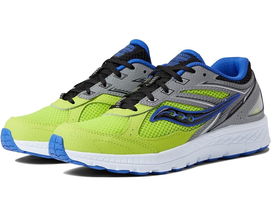 

Кроссовки Saucony Cohesion 14 LTT, цвет Grey/Acid/Lime