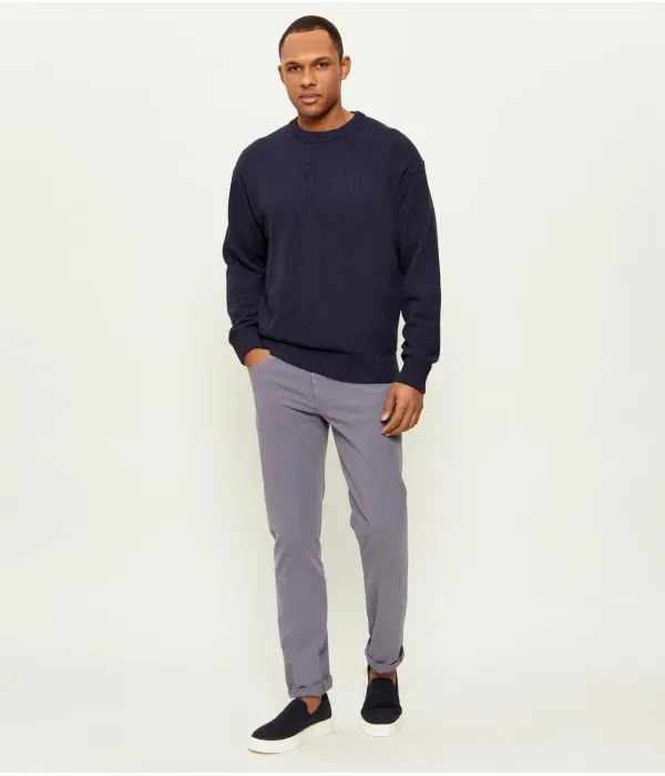 Брюки чинос H-Delaware5 slim fit Boss, фиолетовый — фото 2