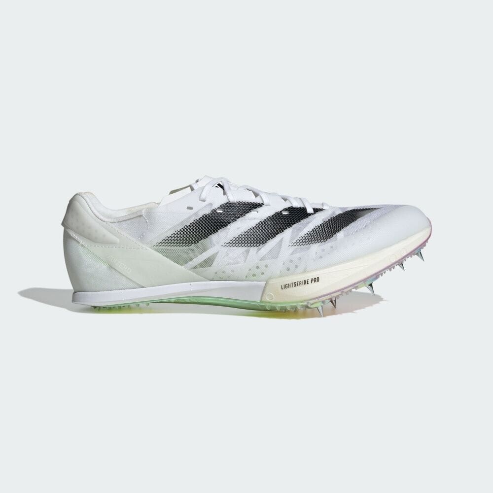 

Кроссовки Adidas ADIZERO PRIME SP 2.0 TRACK AND FIELD LIGHTSTRIKE, цвет White/Black/Green Spark
