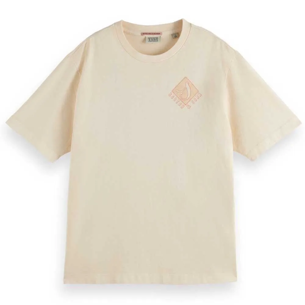 

Футболка Scotch & Soda U9A00654T Loose Fit, бежевый