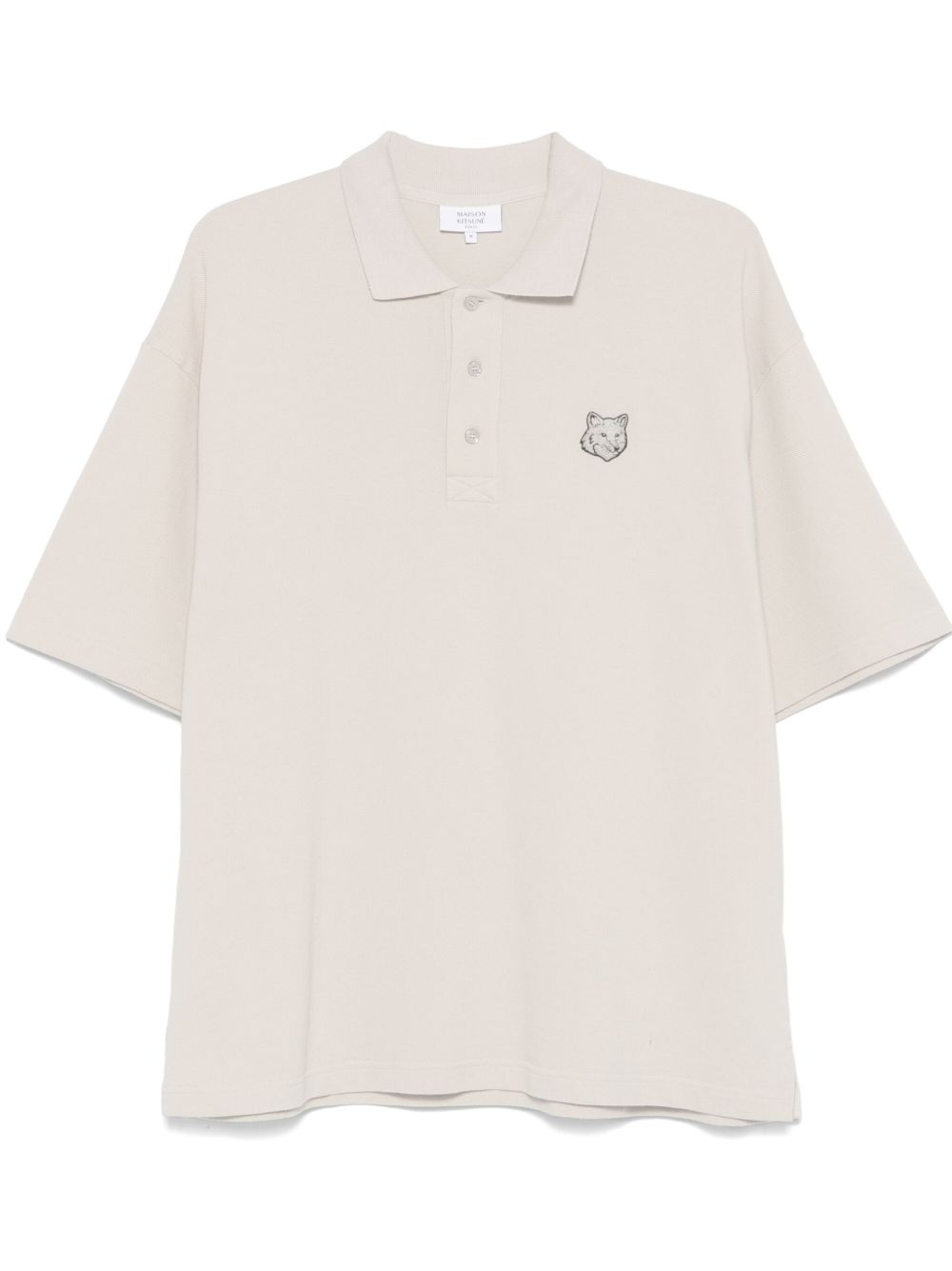 

Мужские футболки и поло Maison Kitsune, бежевый