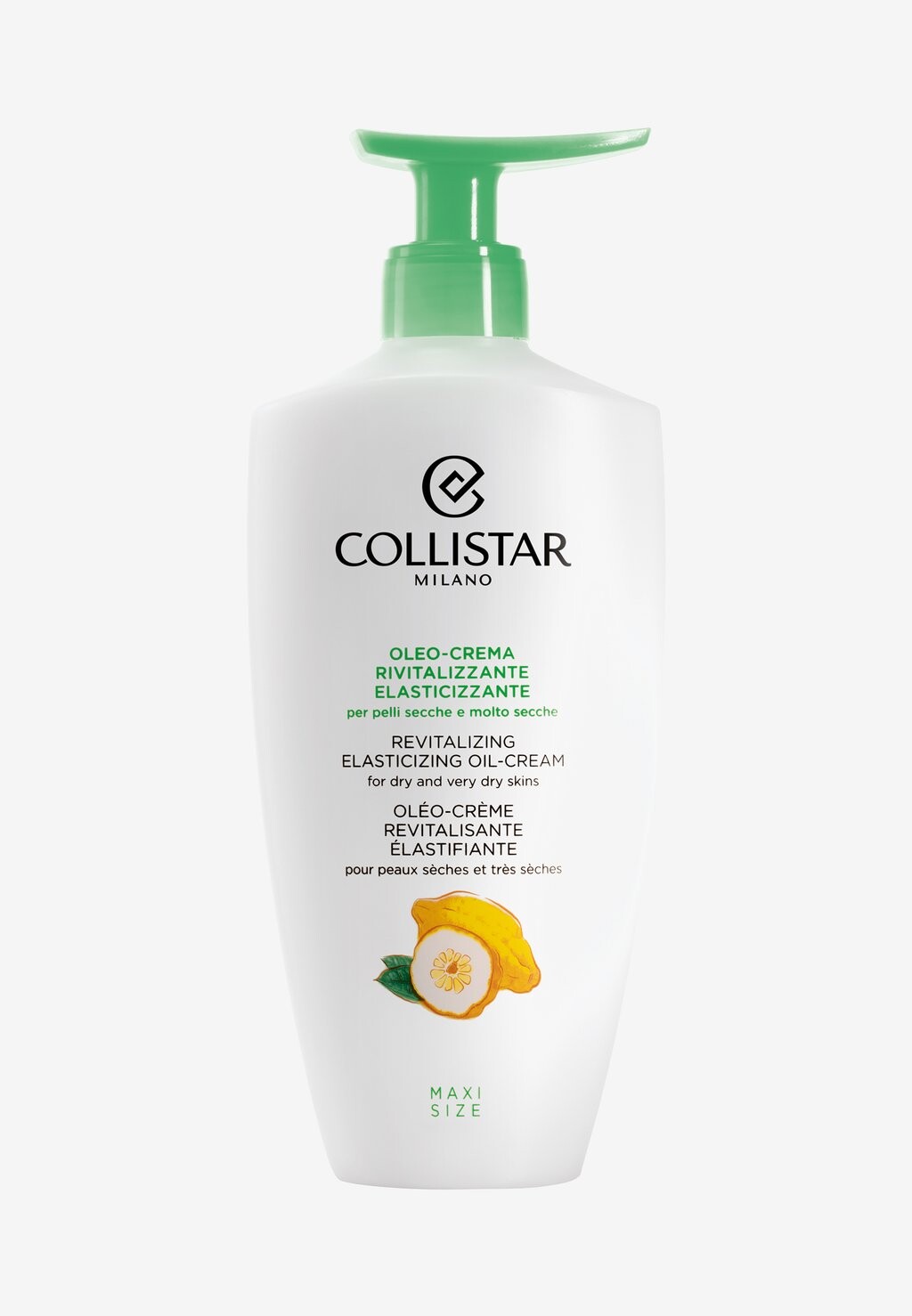 

Увлажнение Revitalizing & Elasticizing Body Oil-Cream For Dry Skin Collistar