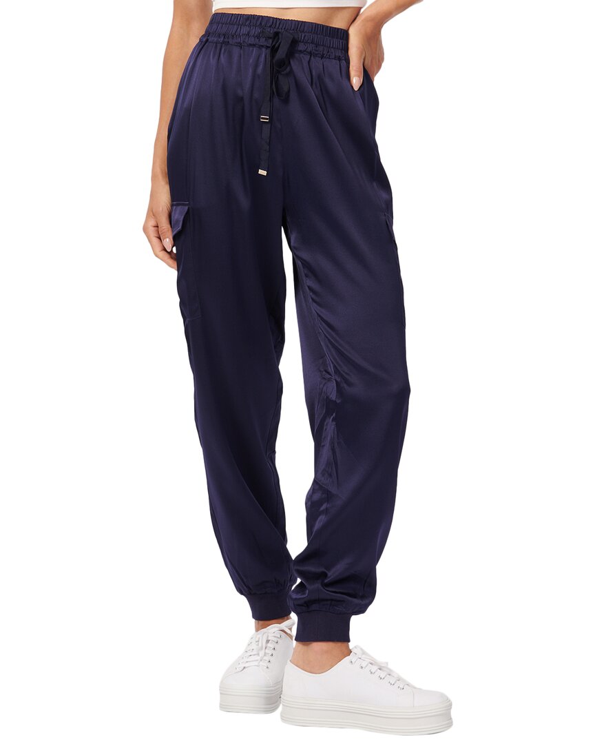 

Брюки Cami NYC Elsie из смесового шелка, черный