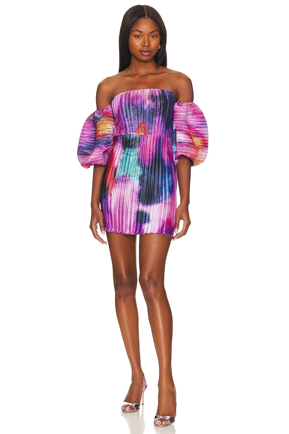 

Платье мини L'IDEE Sirene, цвет Lumiere Print Pink