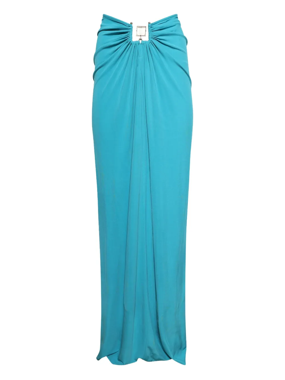 

Юбка Bezel Quartz со сборками Christopher Esber, синий