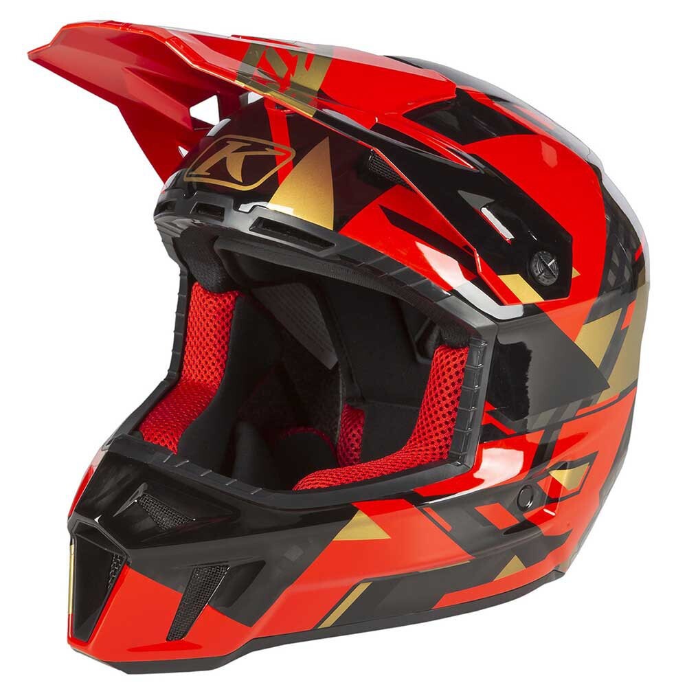 

Шлем Klim F3 Carbon, красный
