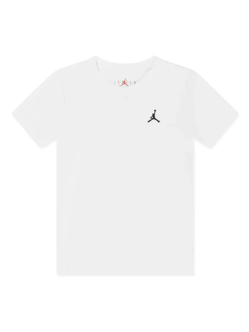 Футболка с вышитым логотипом Jumpman Jordan Kids, белый