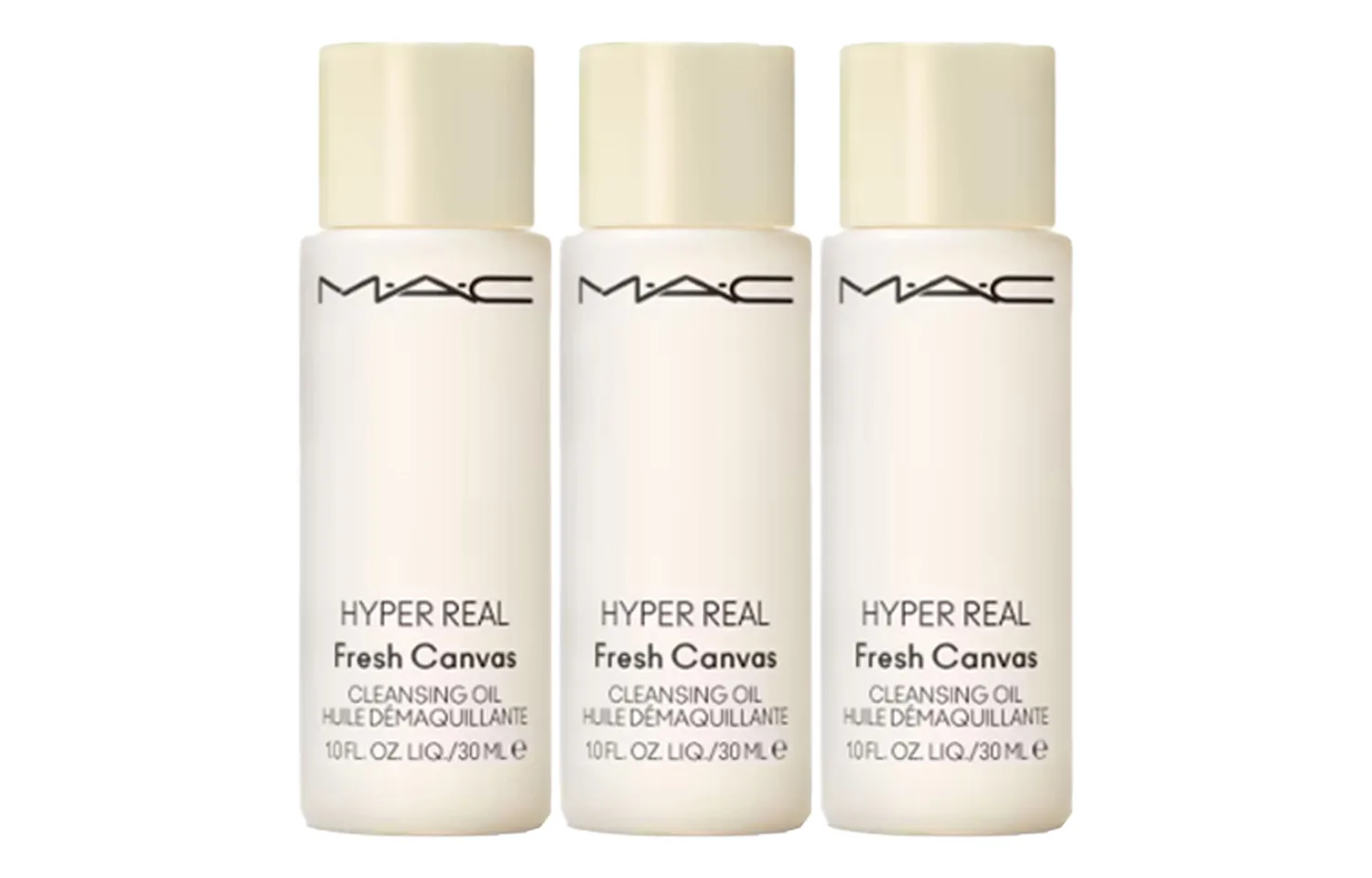 MAC Пробник очищающего масла White Peony, 30 мл, 30ml*3