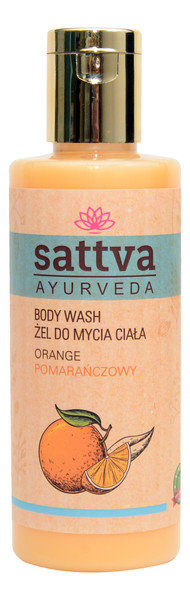 

Sattva Ayurveda Body wash оранжевый гель для душа 210 мл