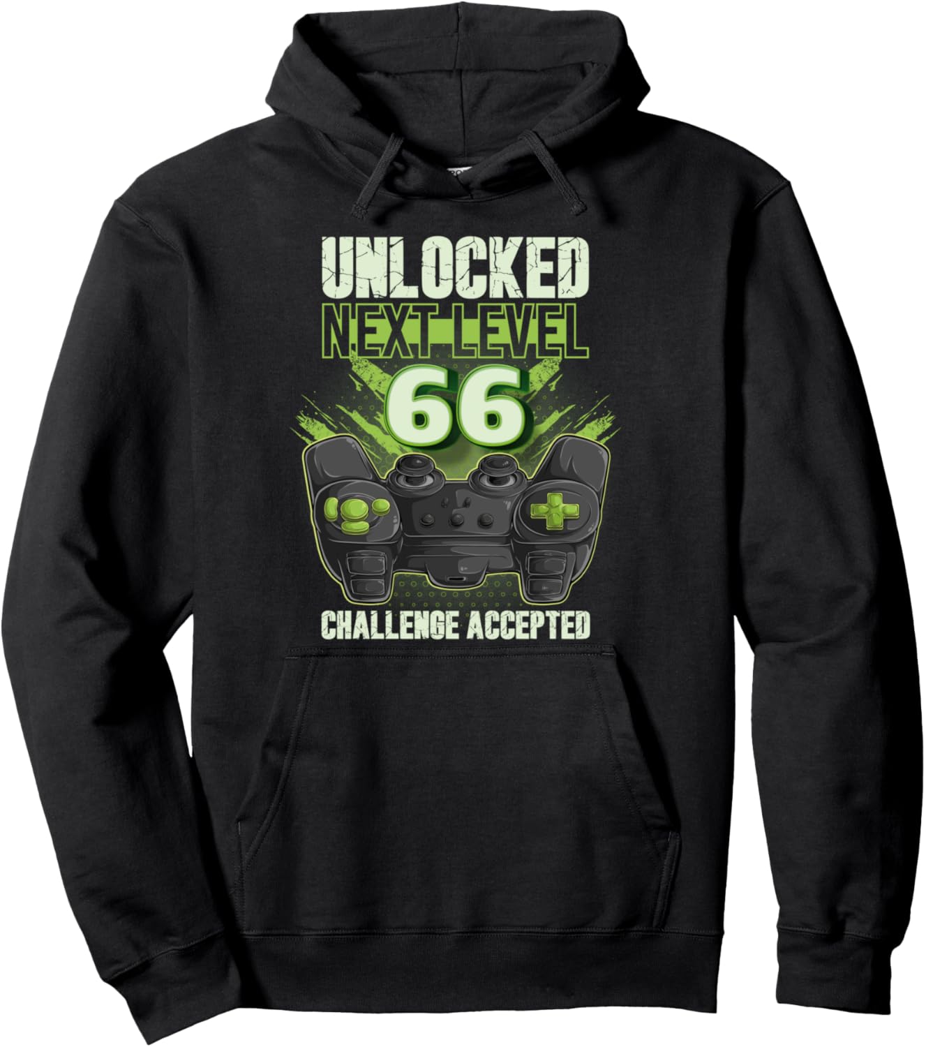 

Толстовка в честь 66-летия геймера 99 Gifts 66 Year Old Birthday Gamer Shirt Presents, черный