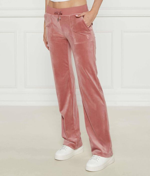 

Брюки дель рэй Regular fit Juicy Couture, розовый