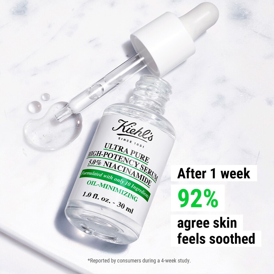 Сыворотка Kiehl's — Ультрачистая высококонцентрированная с ниацинамидом , % Since, 30 мл — фото 3