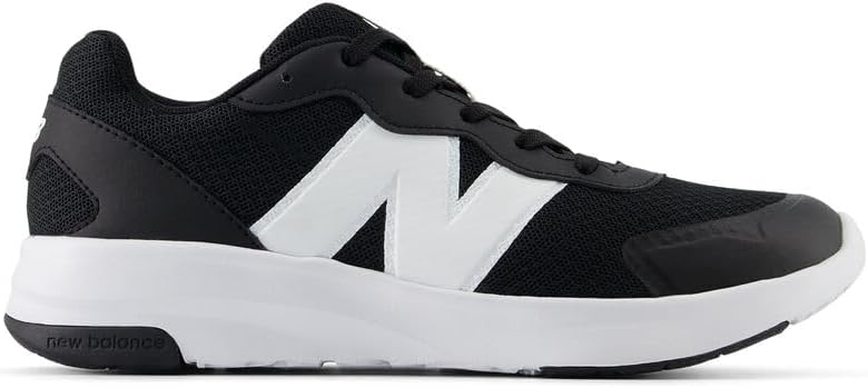 Детские кроссовки New Balance Dynasoft 578 V1 на шнуровке (унисекс), белый/черный — фото 2