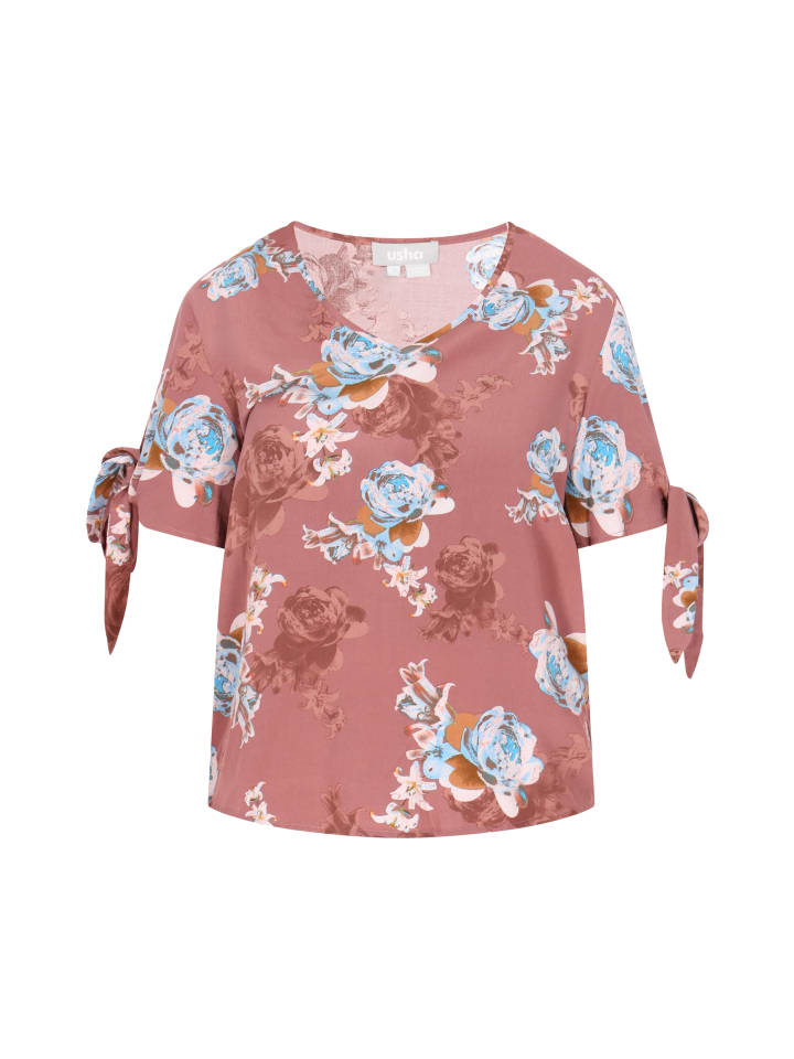 

Блузка Usha, цвет brown multicolor
