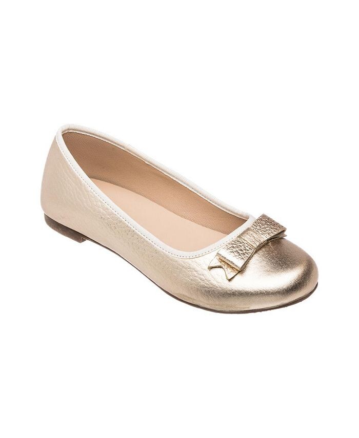 

Туфли Camille Flat для малышей и девочек Elephantito, золотой
