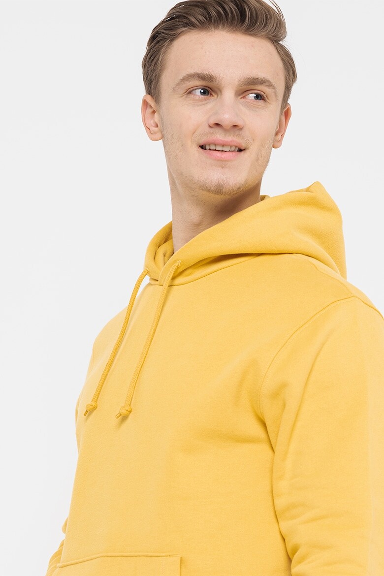 

Толстовка с карманом-кенгуру и завязками Gap, желтый