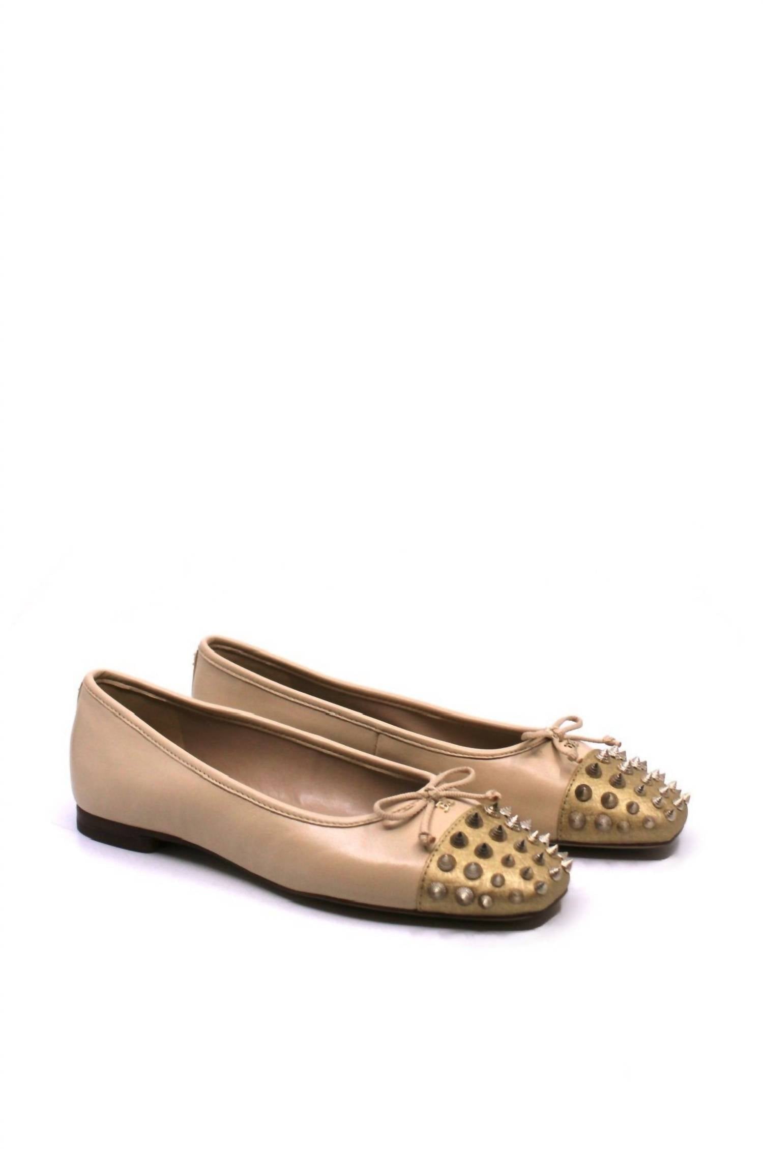 Женские балетки Monet летнего песочного/янтарно-золотистого цвета Sam Edelman, цвет summer sand/amber gold