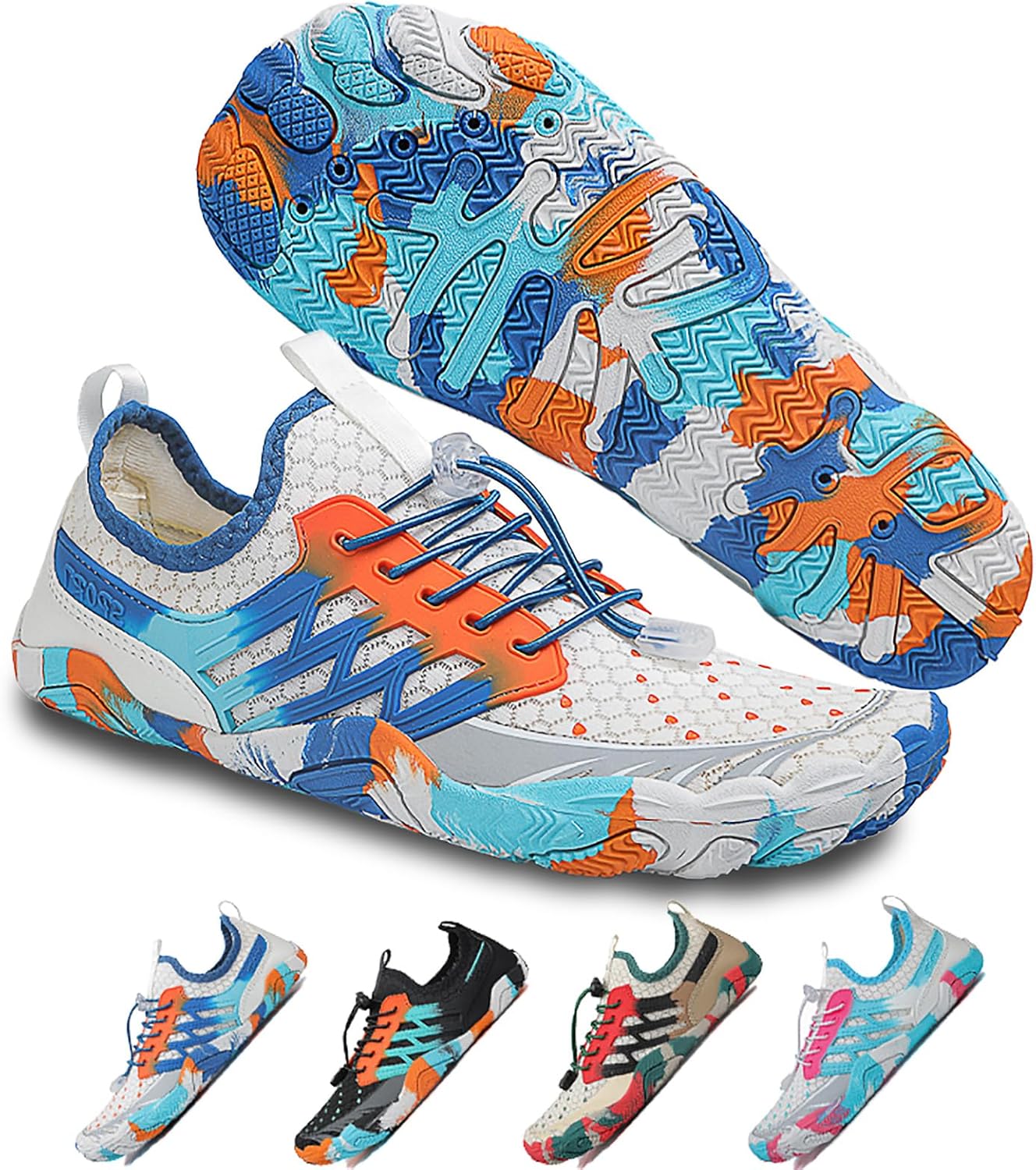 

Кроссовки для ходьбы для женщин и мужчин Feedmoo, голубой