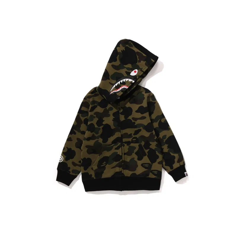 Свитшот для детей A BATHING APE оранжевый — фото 3