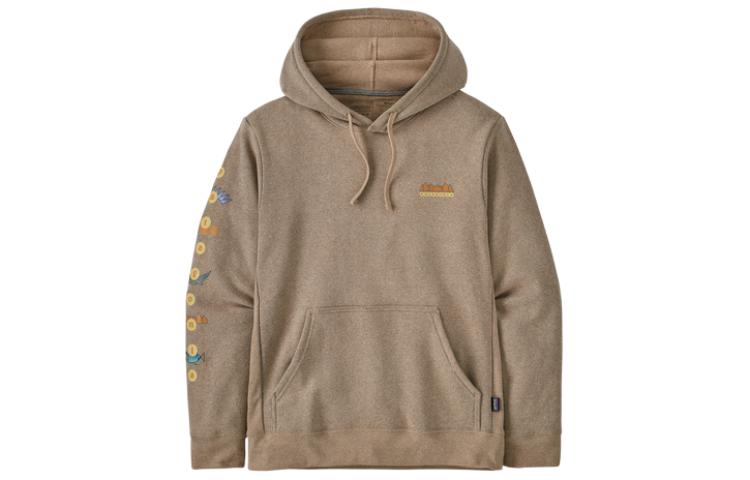 

Толстовка с капюшоном Fitz Roy Wild Uprisal для мужчин Patagonia, Gravel Heather