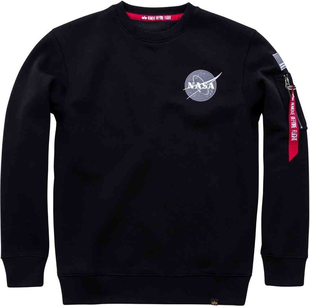 

Толстовка Спейс шаттл Alpha Industries, черный