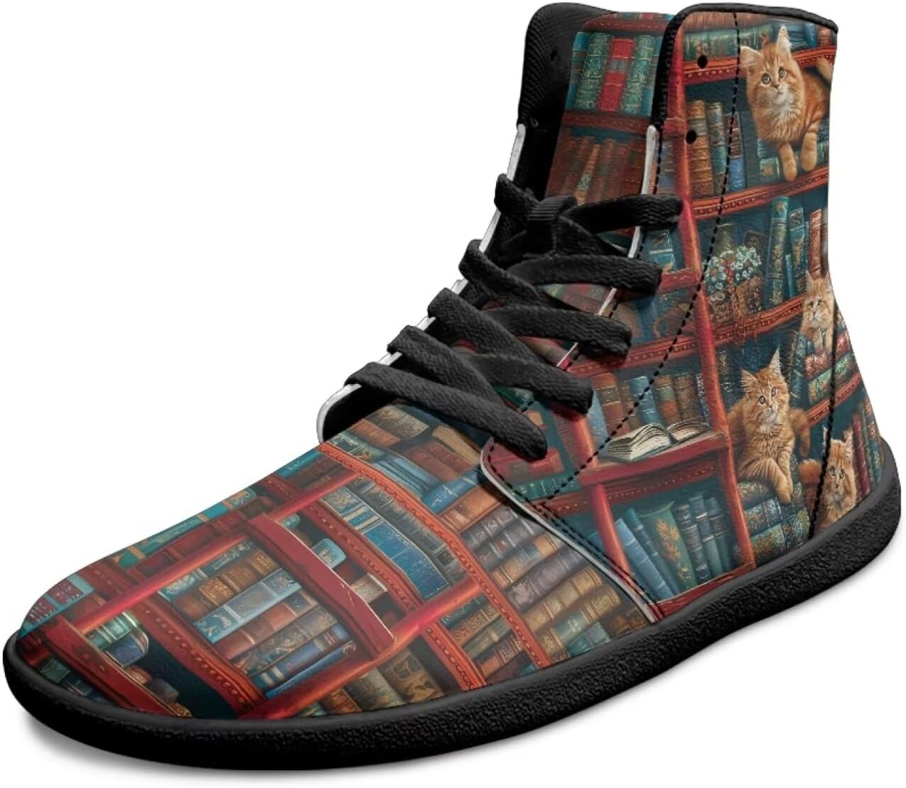 

Кроссовки Binienty унисекс для женщин и мужчин, минималистичные, Cat Book