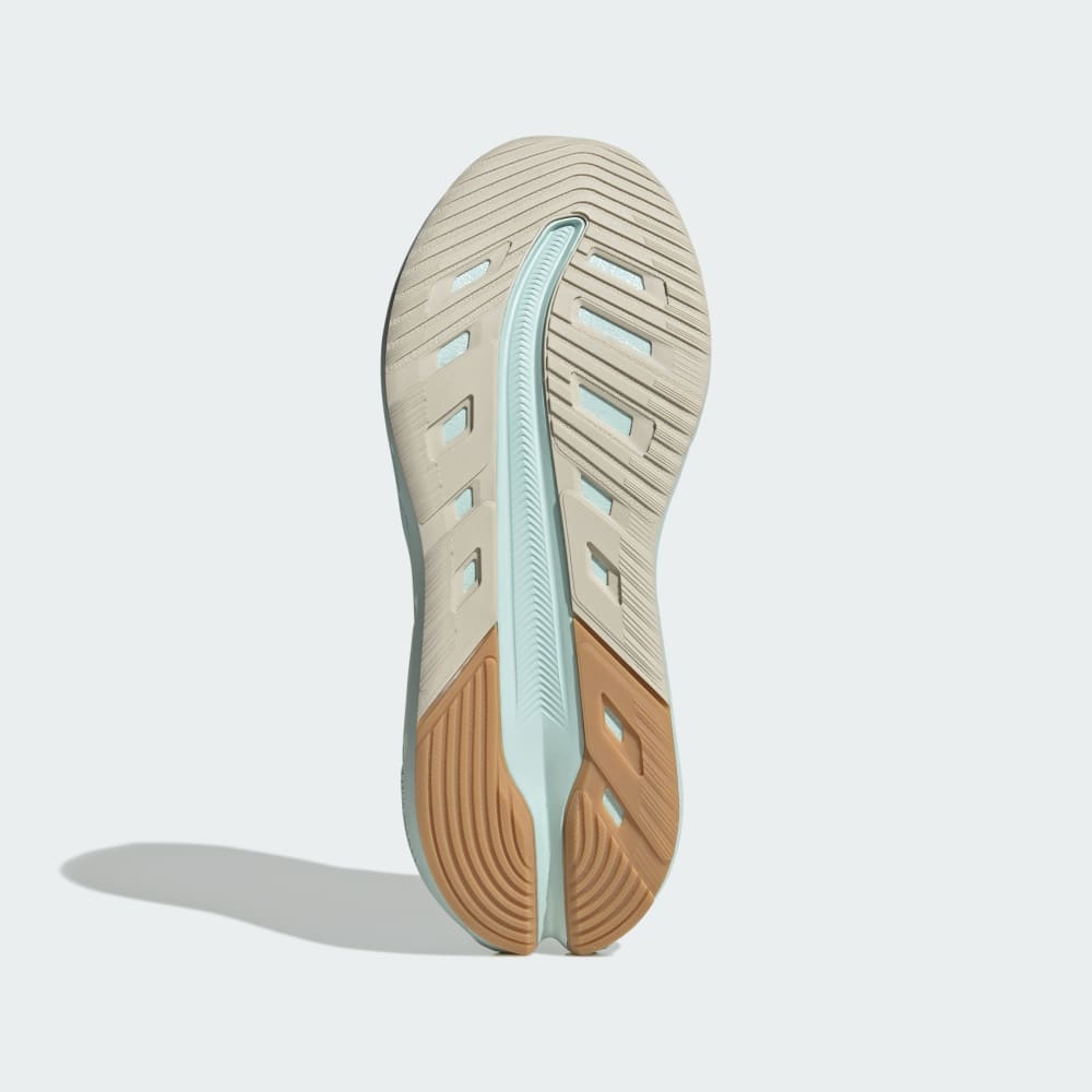 Кроссовки Adidas Astrastar Shoes, цвет Beige/Silver Metallic/Halo Mint — фото 3